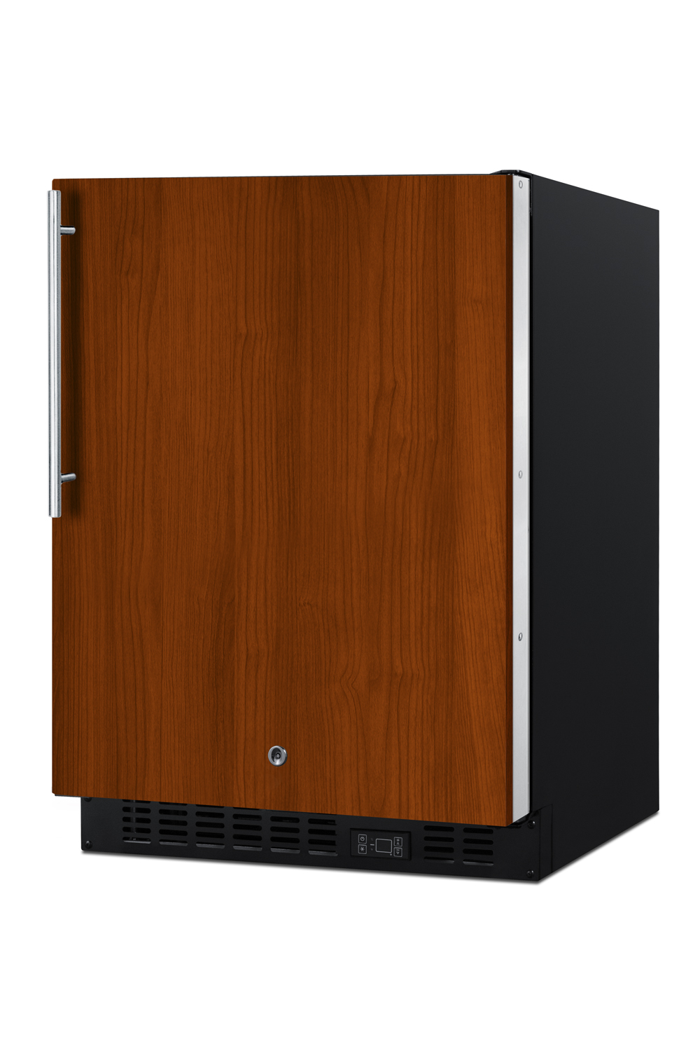 24 in. wide frost-free built-in undercounter ADA compliant all-freezer with panel-ready door, black cabinet, lock, and digital controls; matches AL54IF refrigerator